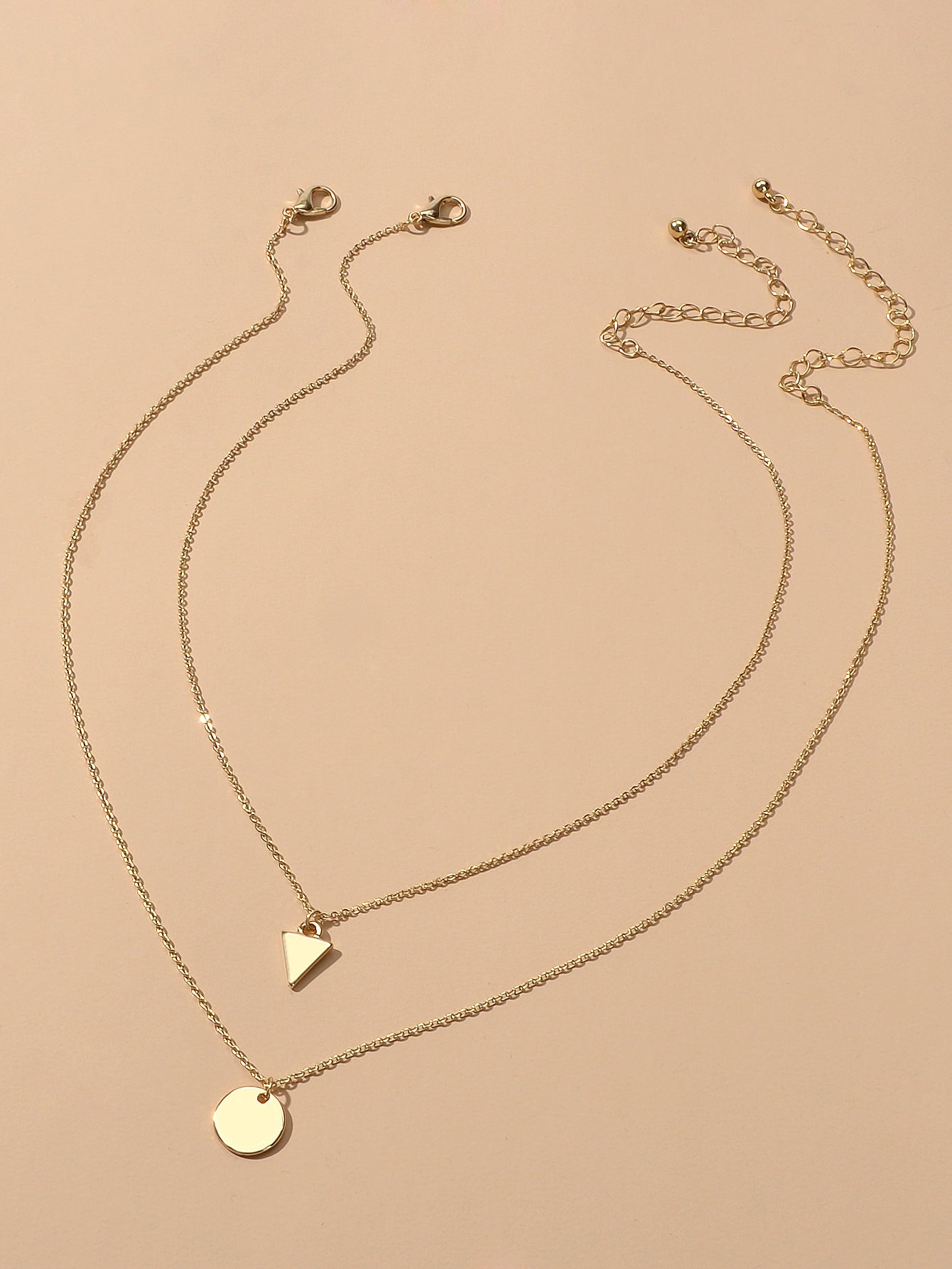 Layered Necklace Set (2 pcs)