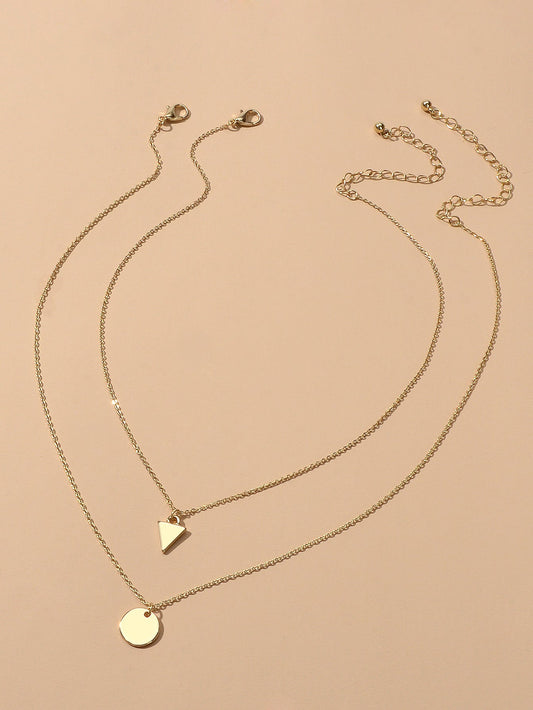Layered Necklace Set (2 pcs)