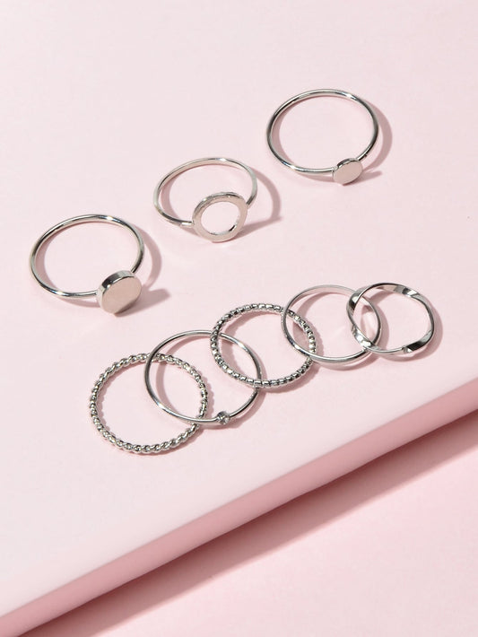 Stackable Ring Set (8 pcs)