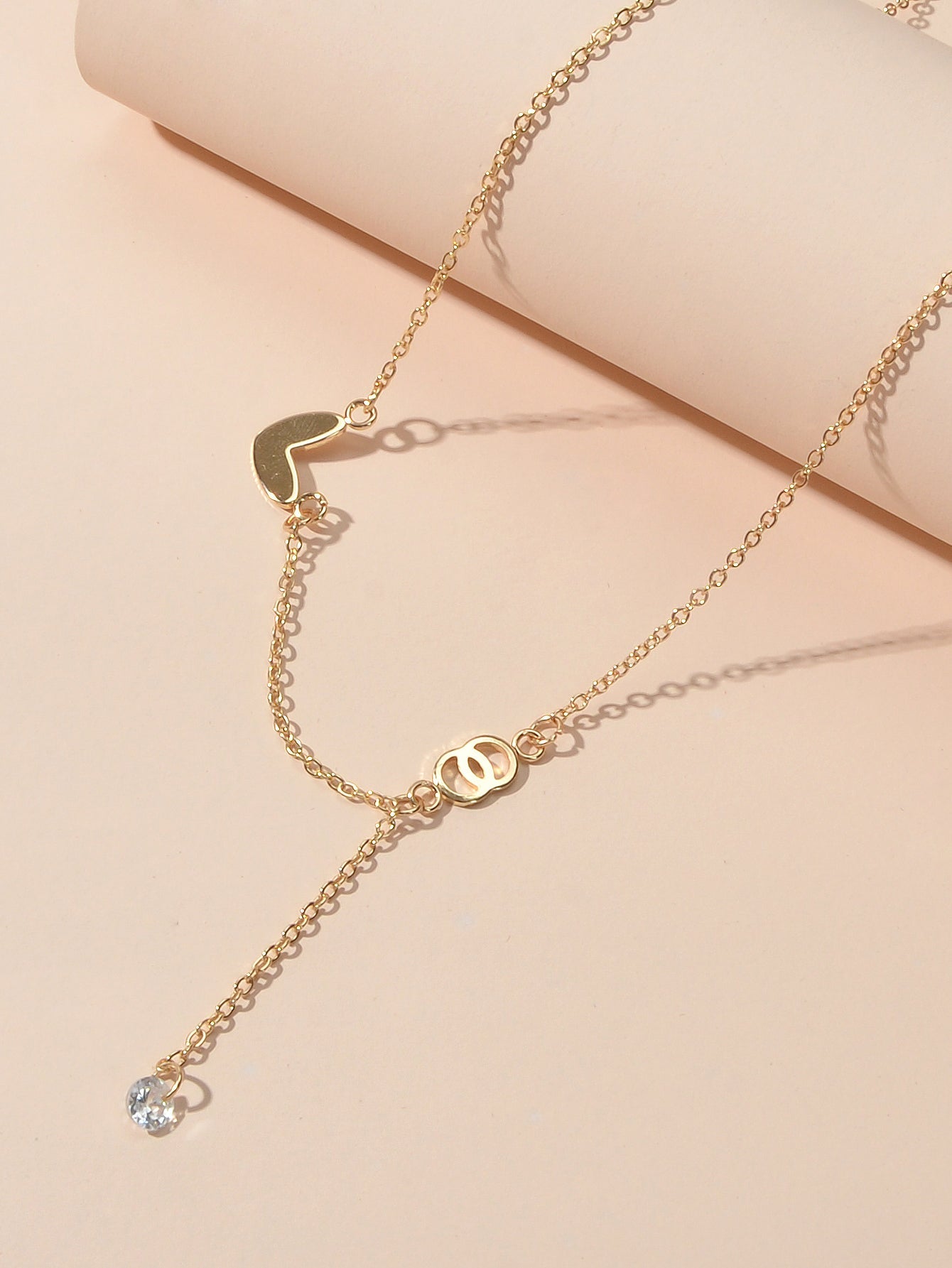 Dainty Heart Charm Necklace