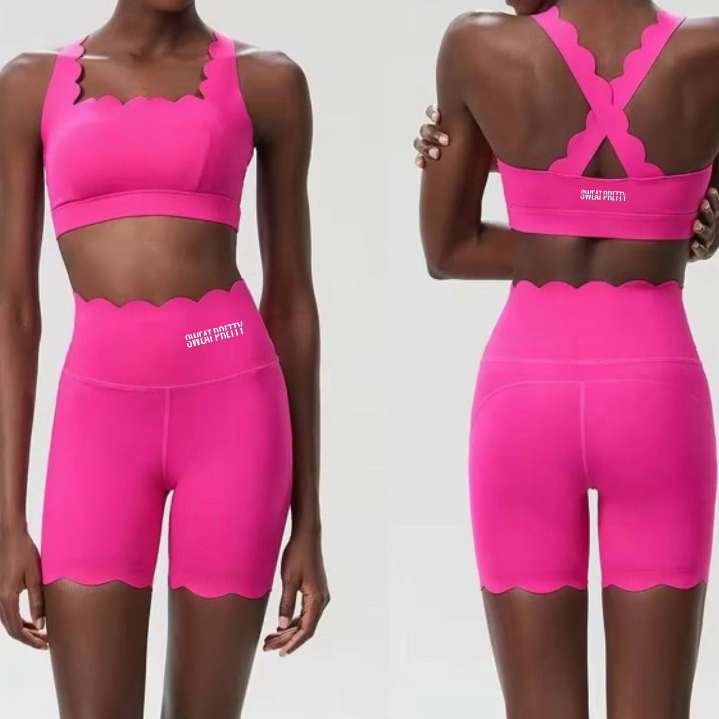 Power Serve Biker Shorts