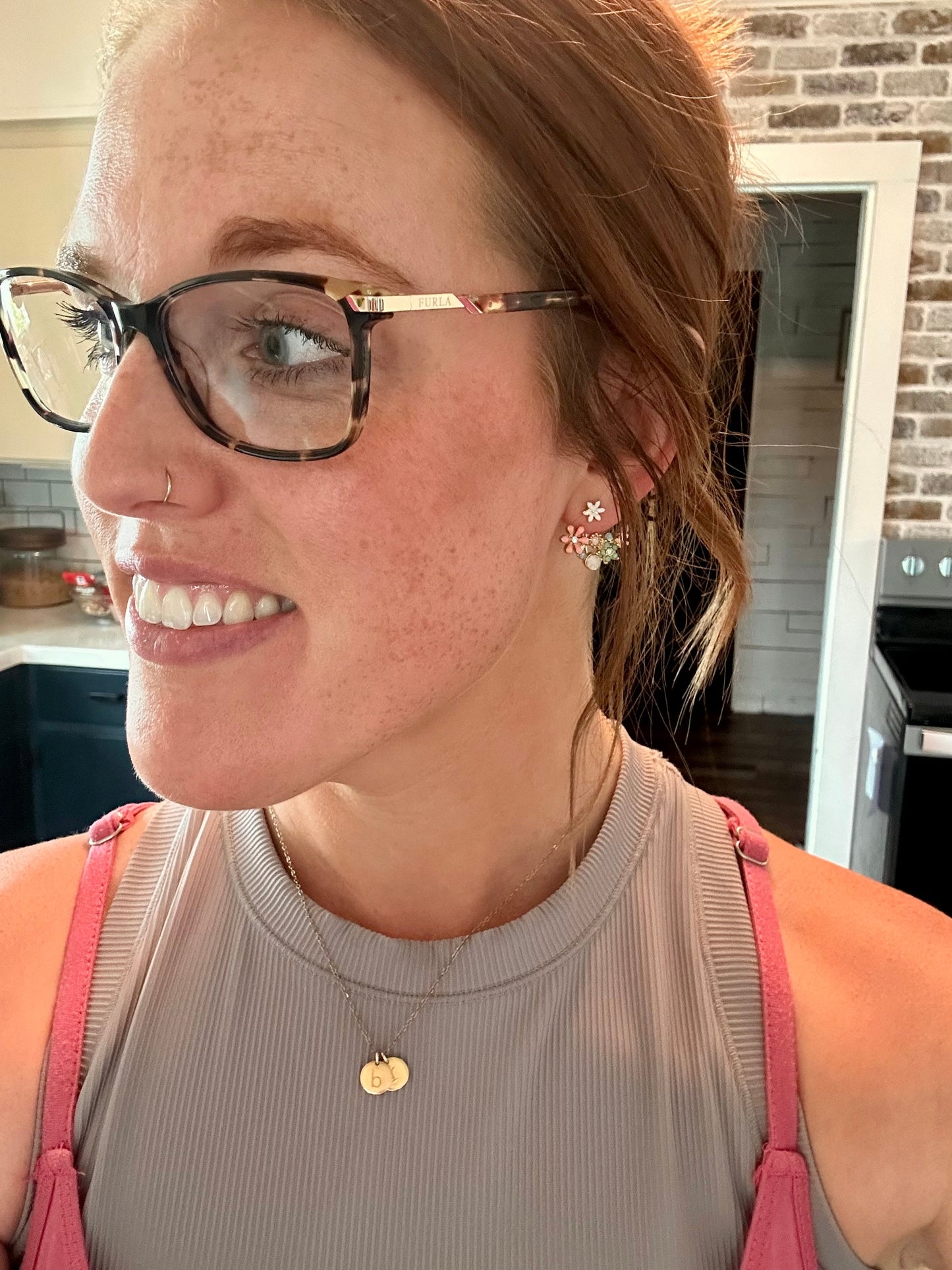 Beautiful Flower Jacket Earrings