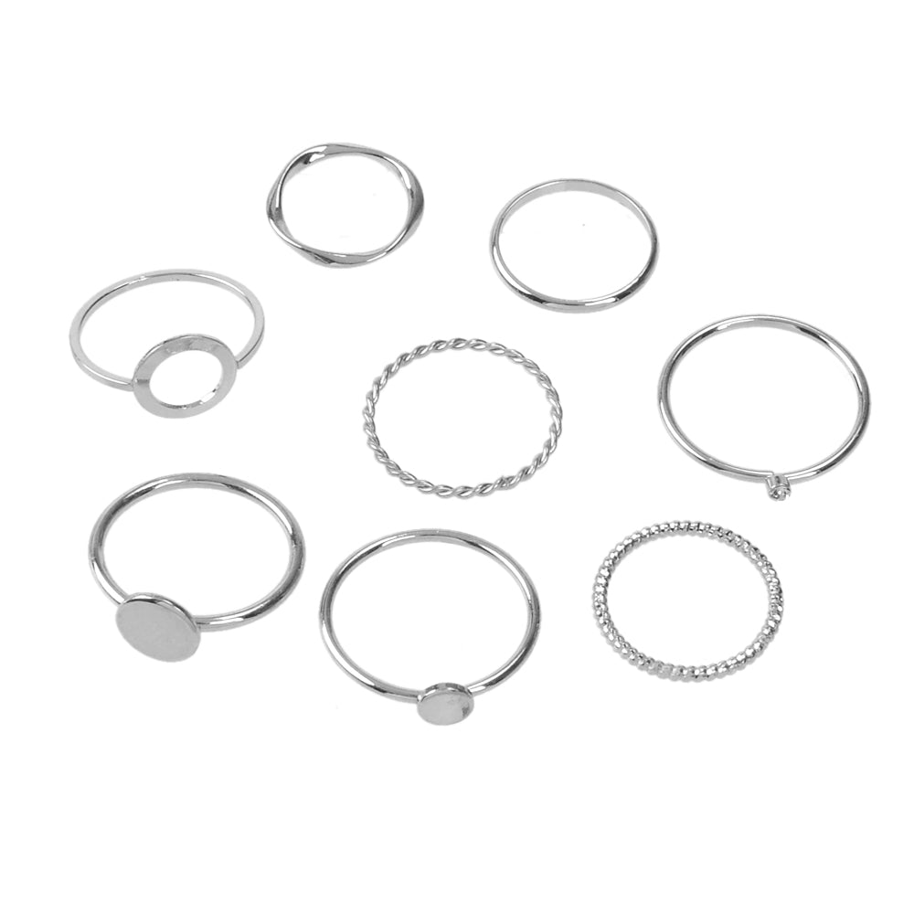 Stackable Ring Set (8 pcs)