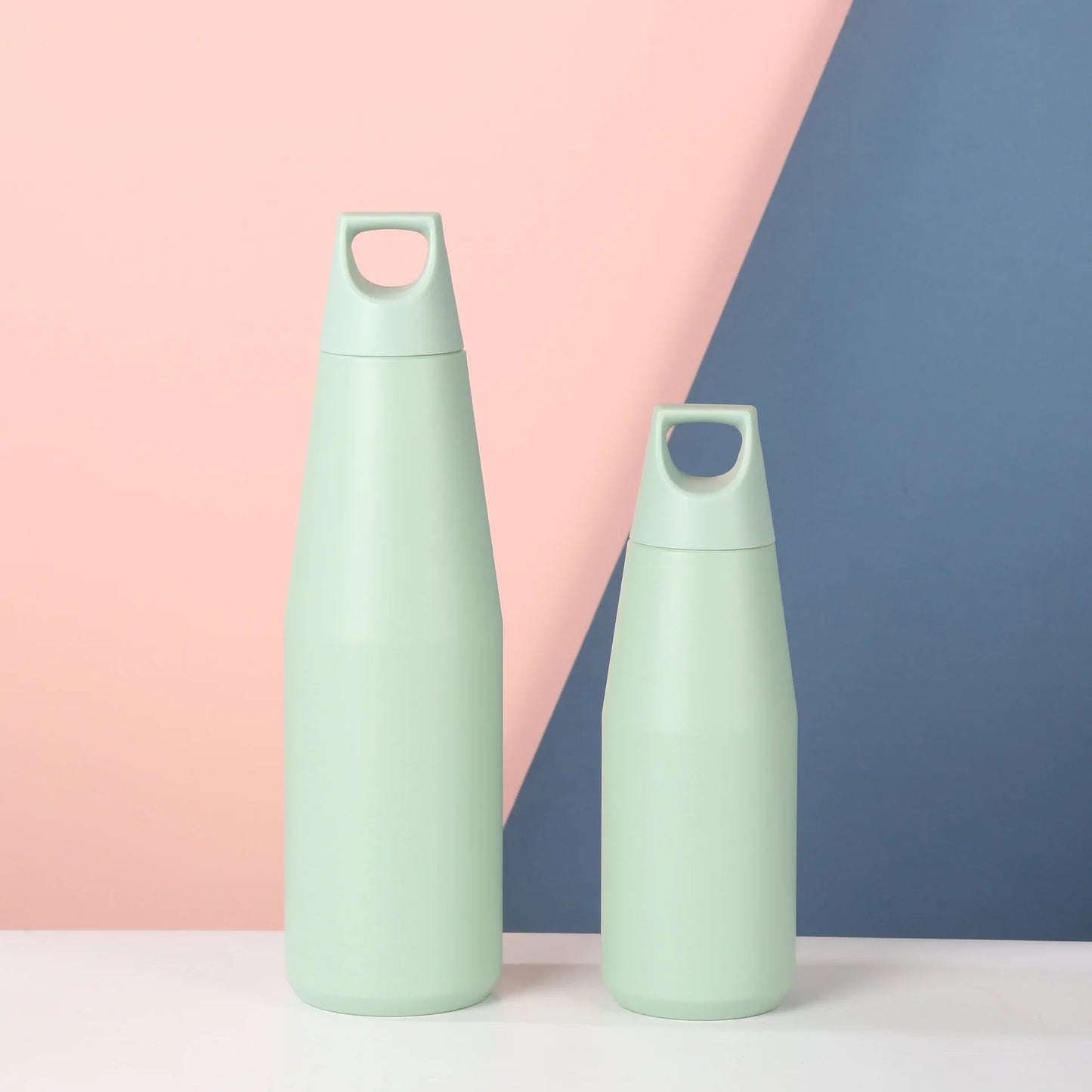 Steel Japanese Style Vacuum Thermos 580/1080ml | Double Wall Ice Cooler Sports Water Bottle