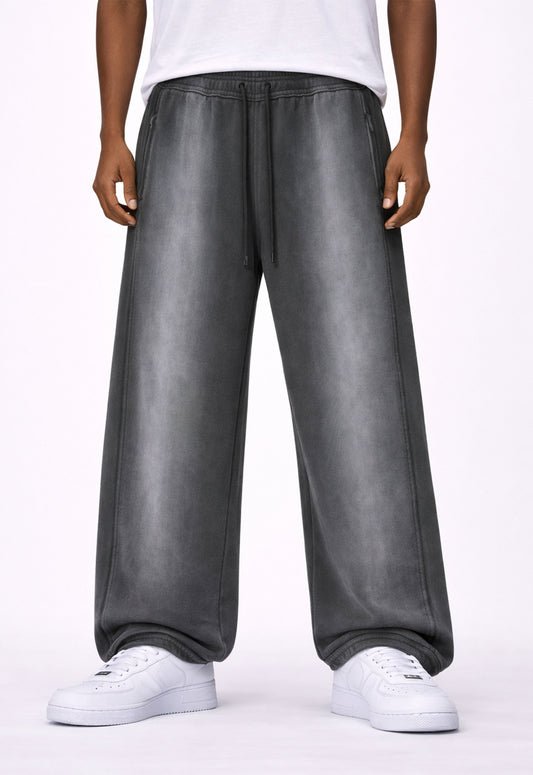 CHARCOAL SUNFADE SWEATPANTS